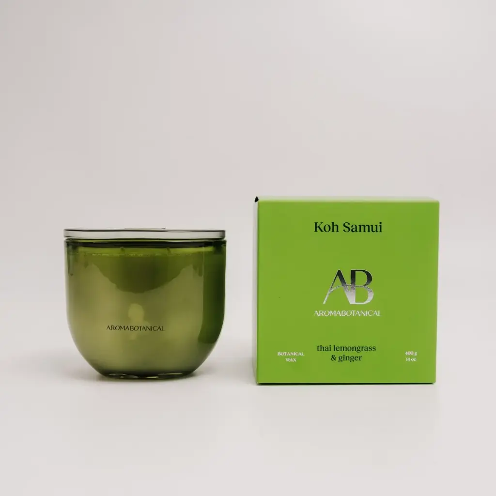 AB CORE CANDLE 400g KOH SAMUI - THAI LEMONGRASS & GINGER