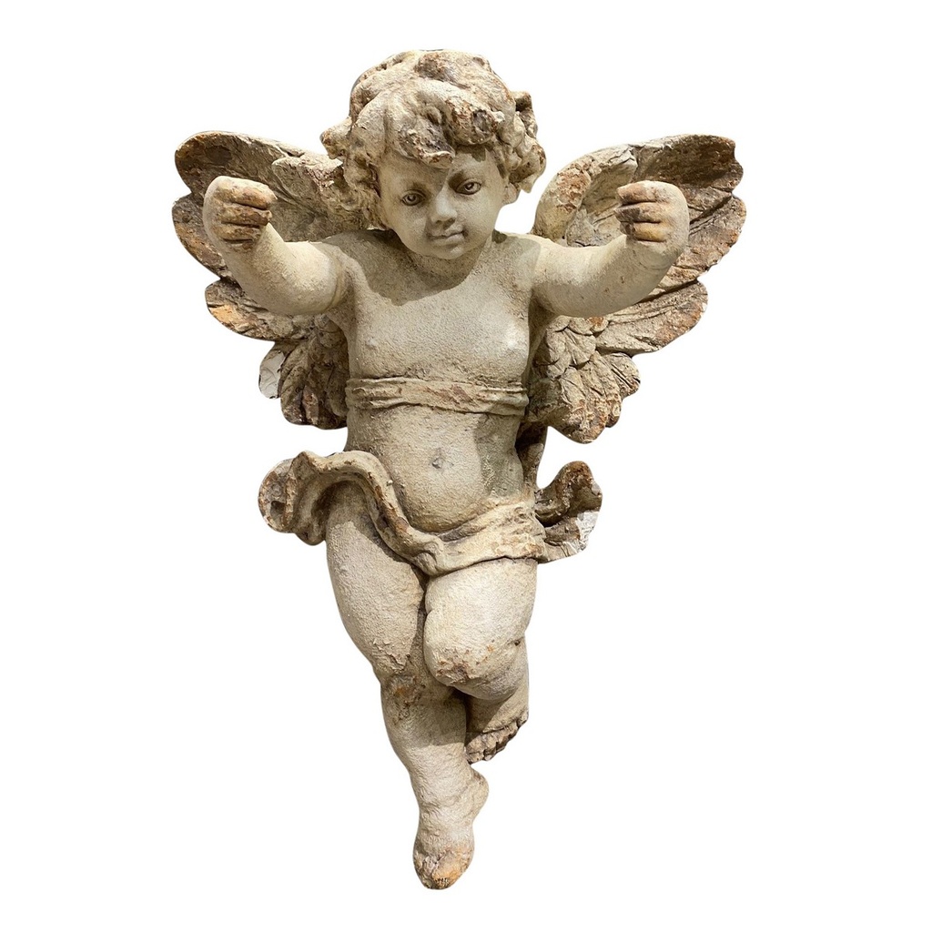 VINTAGE CUPID - ANTIQUE MARBLE