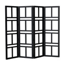 ROOM DIVIDER ANTIQUE BLACK ELM RECLAIMED ELM