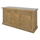BOSQUET 3 DOOR/2 DRAWRER BUFFET - MANGO RUSTIC LIGHT