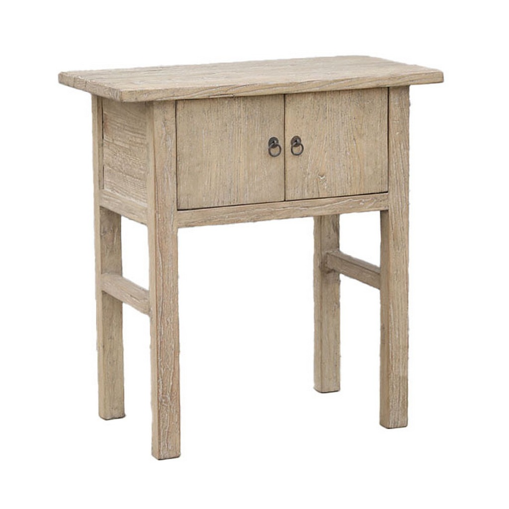 LOTUS & JADE ACCENT CABINET - RECLAIMED ELM