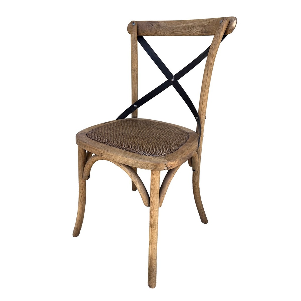 CROSS BACK CHAIR METAL CROSS