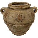 POT - INDOOR & OUTDOOR - ANTIQUE MARBLE MAGNESIA COMPOSITE