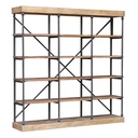 LARGE ELM BOOKCASE - RECLAIMED ELM/IRON