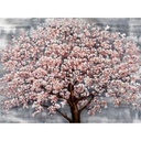 HAND PAINTED FLOWER PAINTING - STRETCHED CANVAS