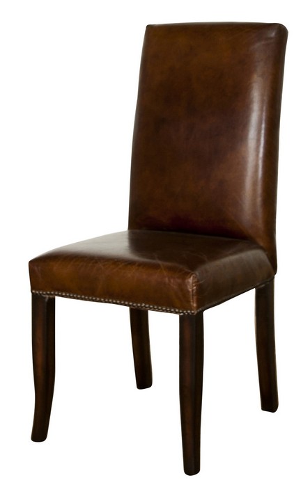 PHILADELPHIA DINING CHAIR VINTAGE CIGAR