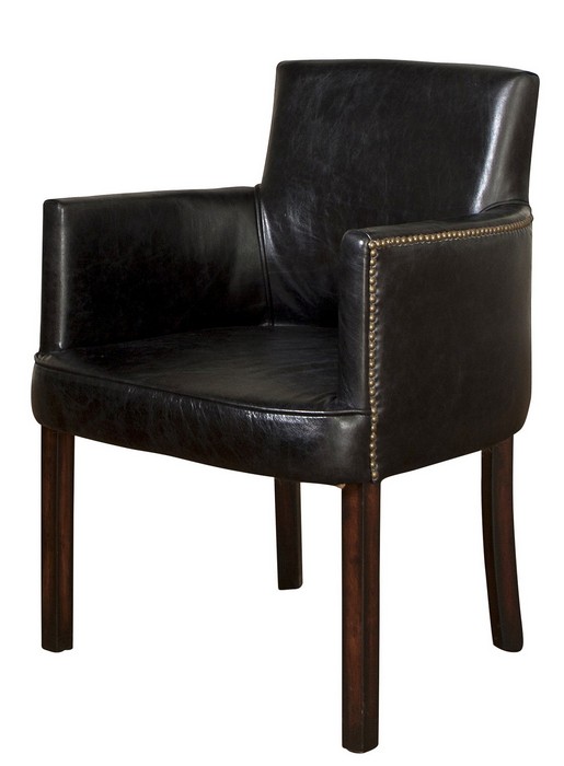 ITHACA CARVER CHAIR BELON BLACK