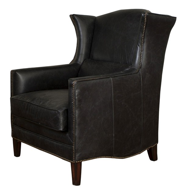 WING ARMCHAIR BELON BLACK