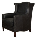 WING ARMCHAIR BELON BLACK