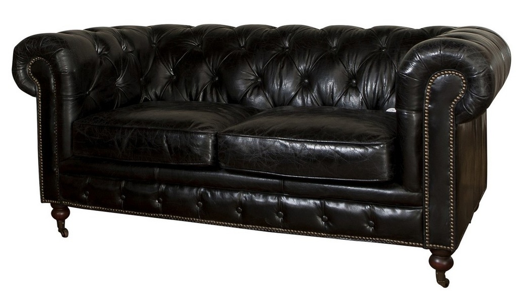 HAMPTON COURT 2 SEATER BELON BLACK