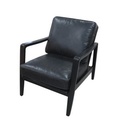 FINN CHAIR - BELON BLACK / BLACK FRAME