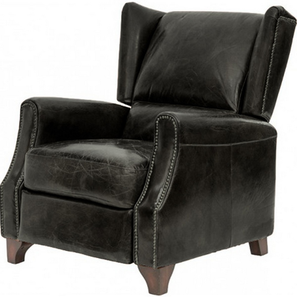 STRATFORD RECLINER - BELON BLACK