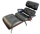EAMES CHAIR & STOOL - BELON BLACK