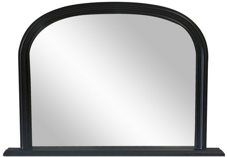 BORDEAUX MANTLE MIRROR BLACK