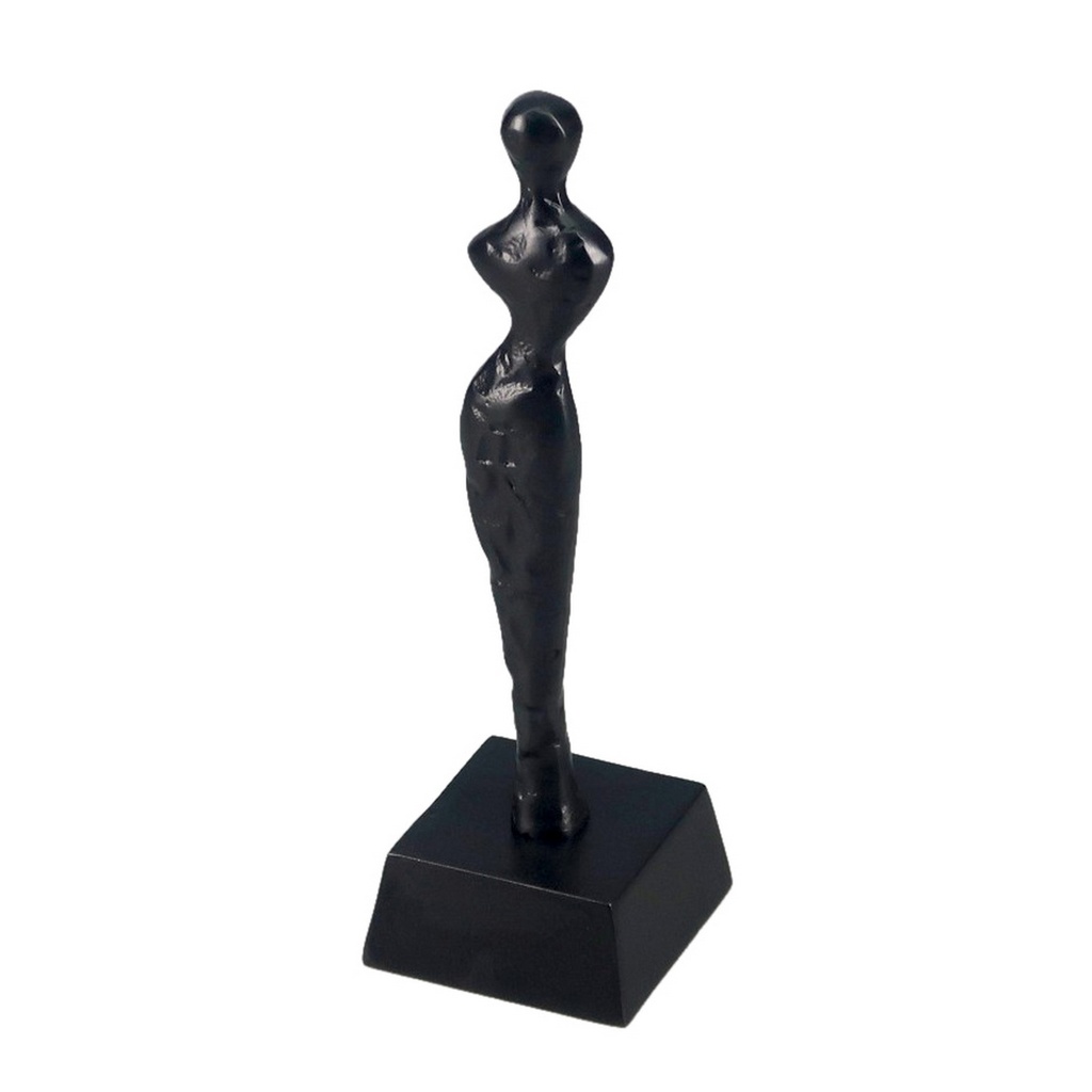 ALU TORSO SMALL DECO SCLUPTURE - BLACK