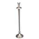 ALU ROUND CANDLE HOLDER (S) - SILVER