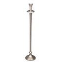 ALU ROUND CANDLE HOLDER (M) - SILVER