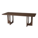 CELLINI DINING TABLE - ASHWOOD SOLID BASE W/ ASHWOOD + VENEER TOP