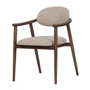 CELLINI DINING CHAIR - WALNUT