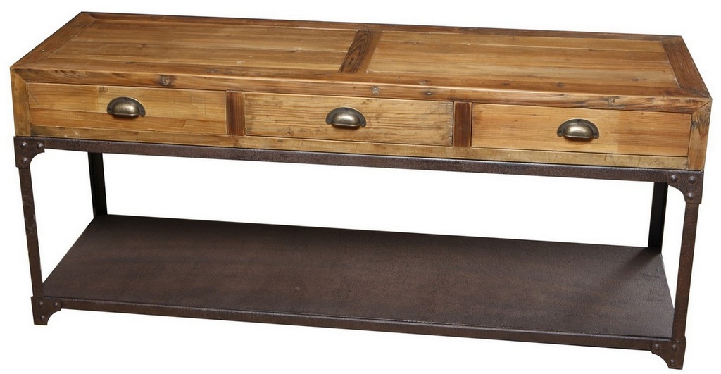 TV UNIT METAL SHELF