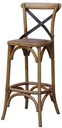 CROSS BACK BARSTOOL