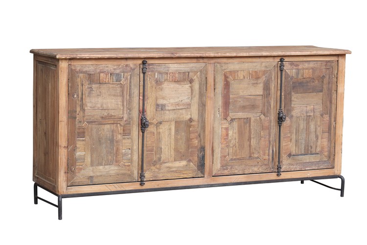 4 DOOR SIDBOARD - OLD PINE / ELM
