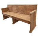 OLD PINE CHURCH PEW