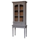 SECRETARY'S CABINET  ANTIQUE GREY OLD PINE