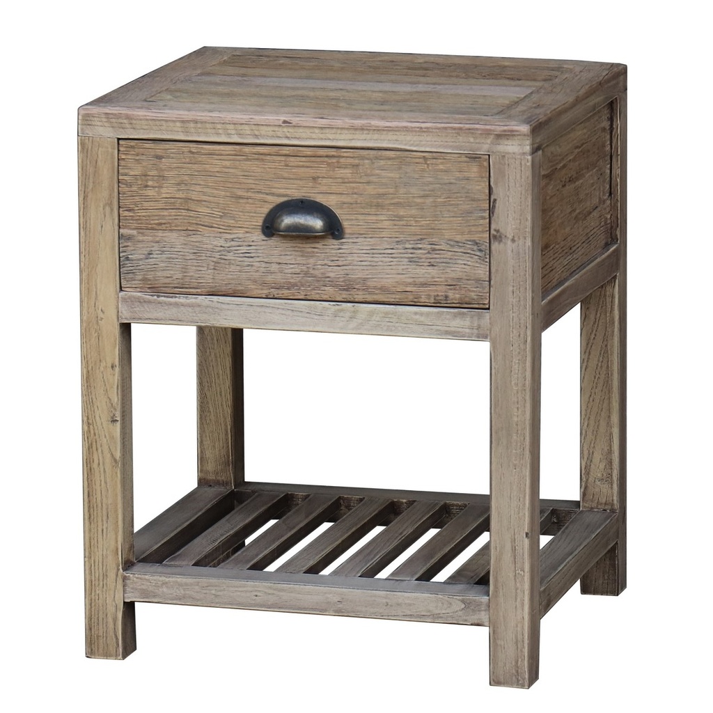 SIDE TABLE - RECLAIMED OAK