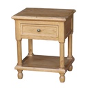 OAK SIDE TABLE