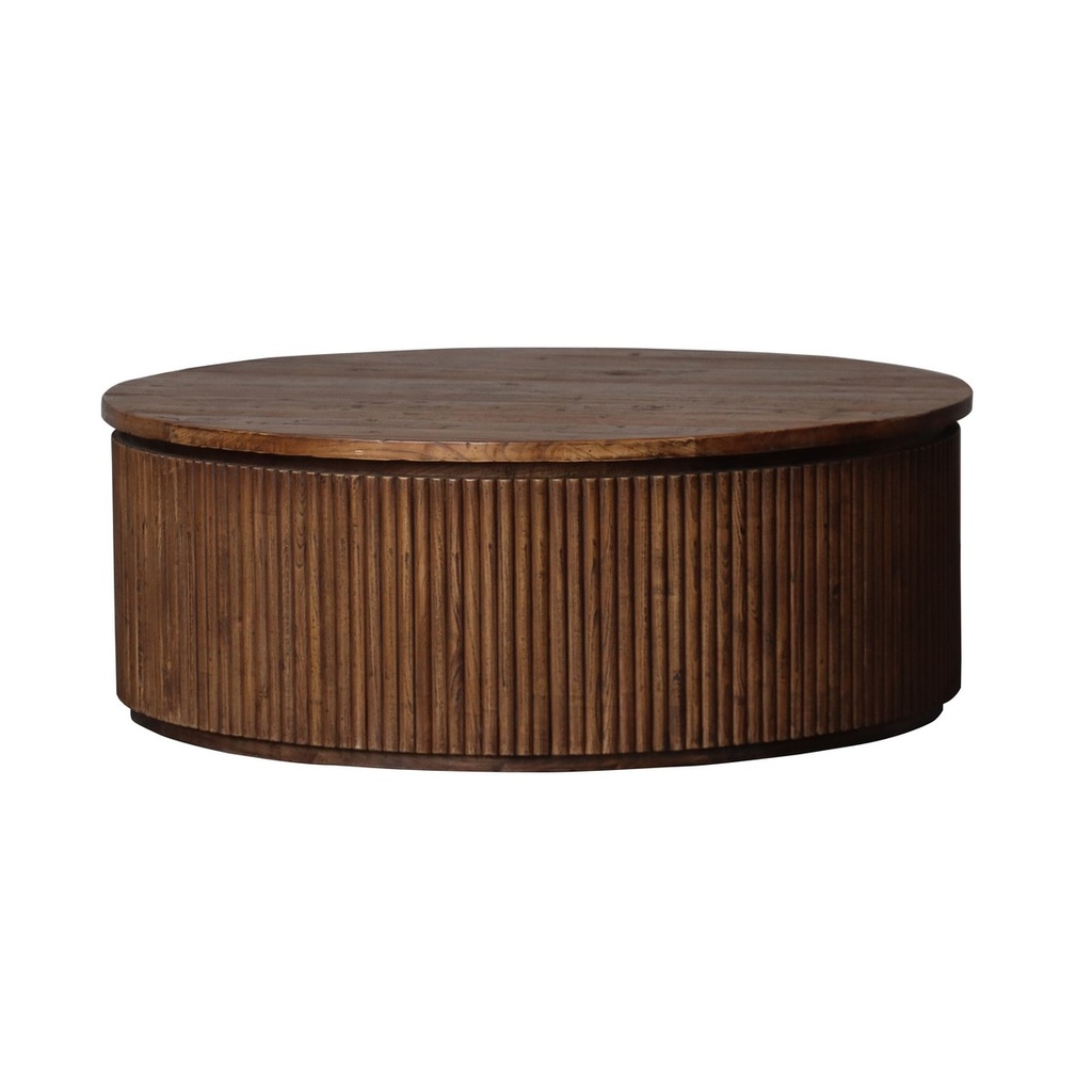 COFFEE TABLE ROUND - OLD ELM