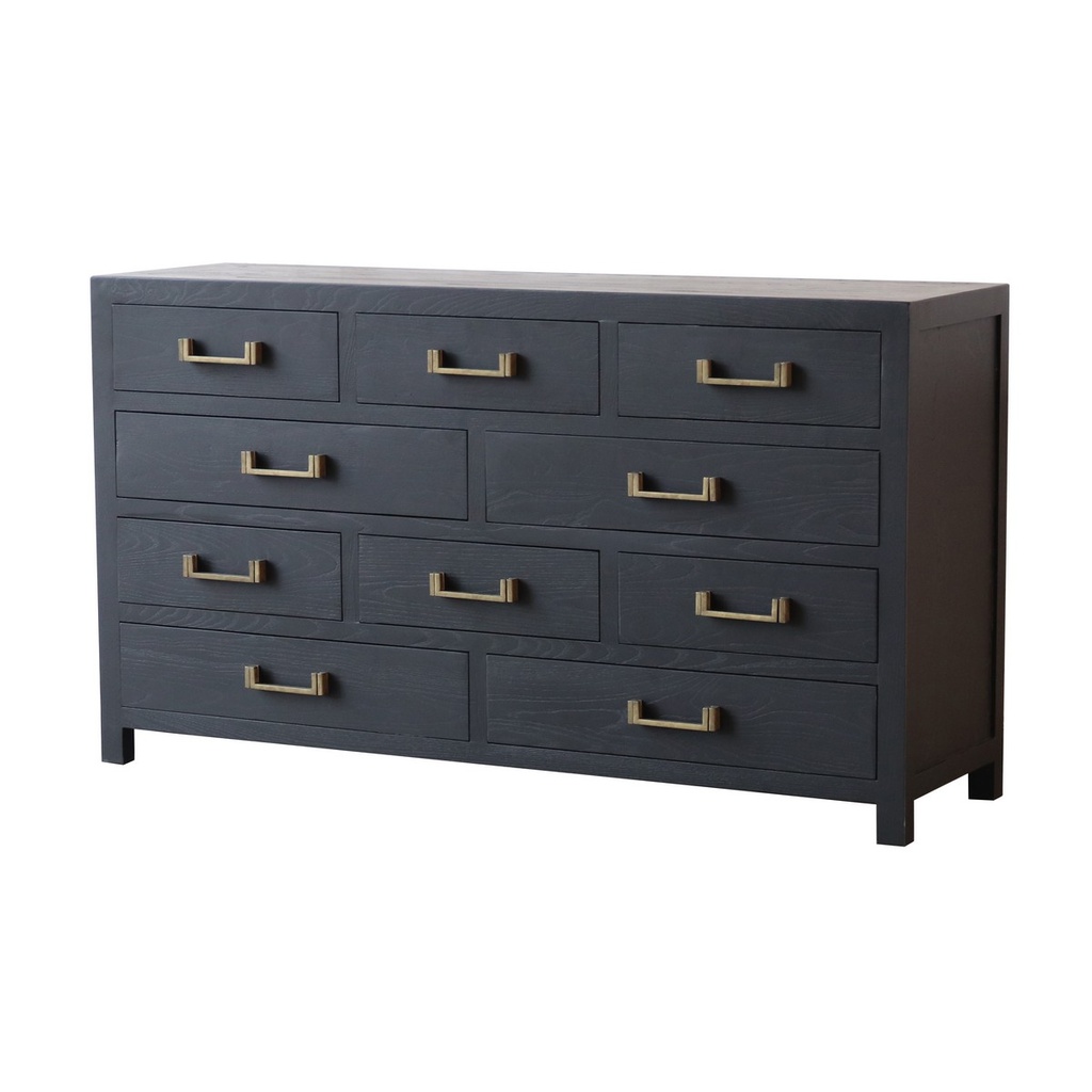 BLACK  ELM LOWBOY  - ELM