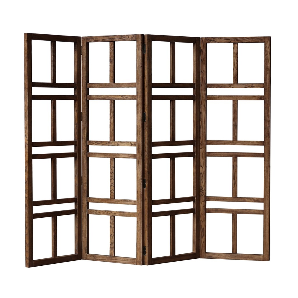 ROOM DIVIDER ANTIQUE ELM RECLAIMED ELM