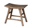ANTIQUE STOOL - ELM