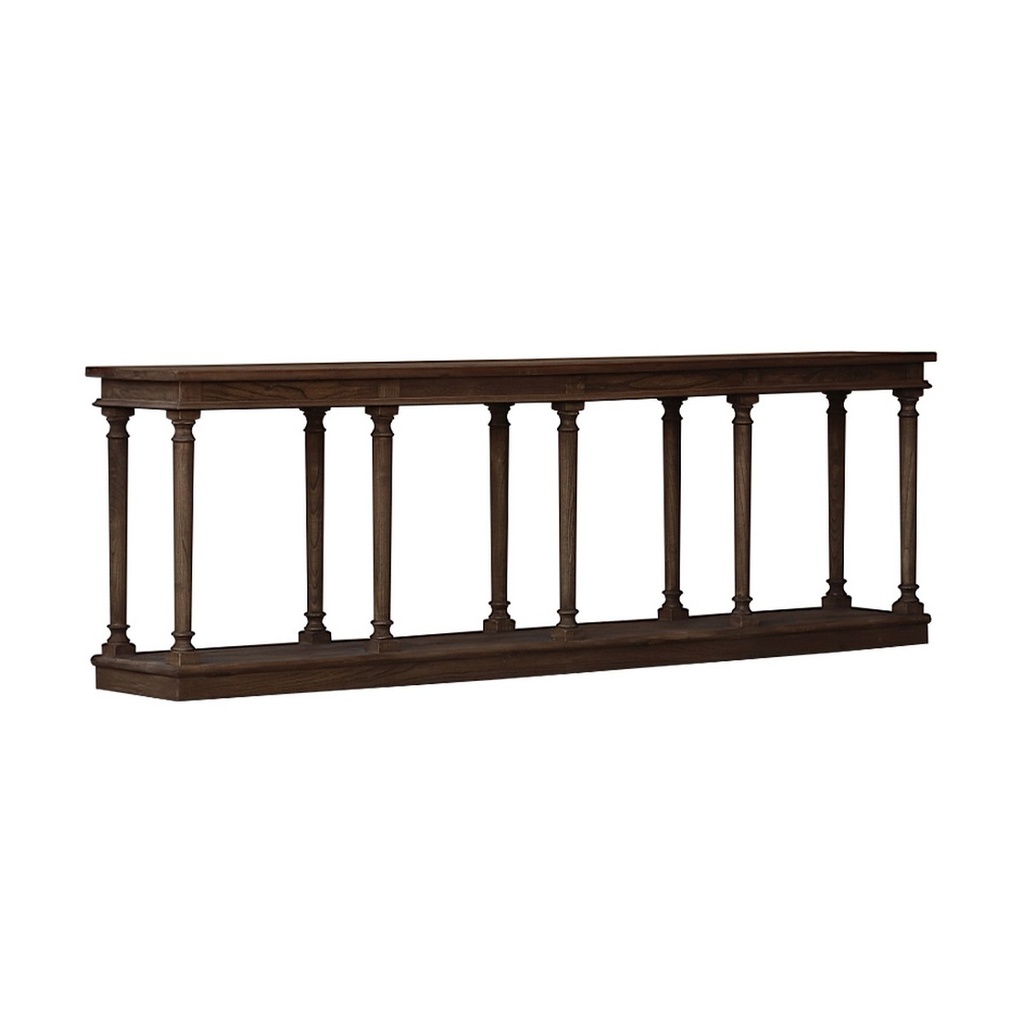 CORINTHIAN CONSOLE - RECLAIMED ELM