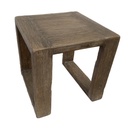 HARVEST END TABLE - RECLAIMED ELM