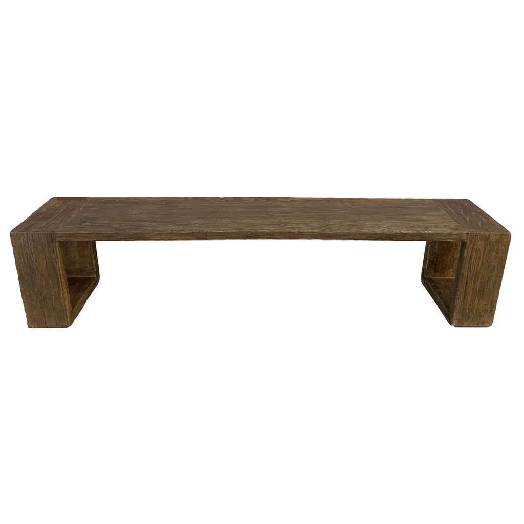 HARVEST RECLAIMED ELM BENCH - RECLAIMED ELM
