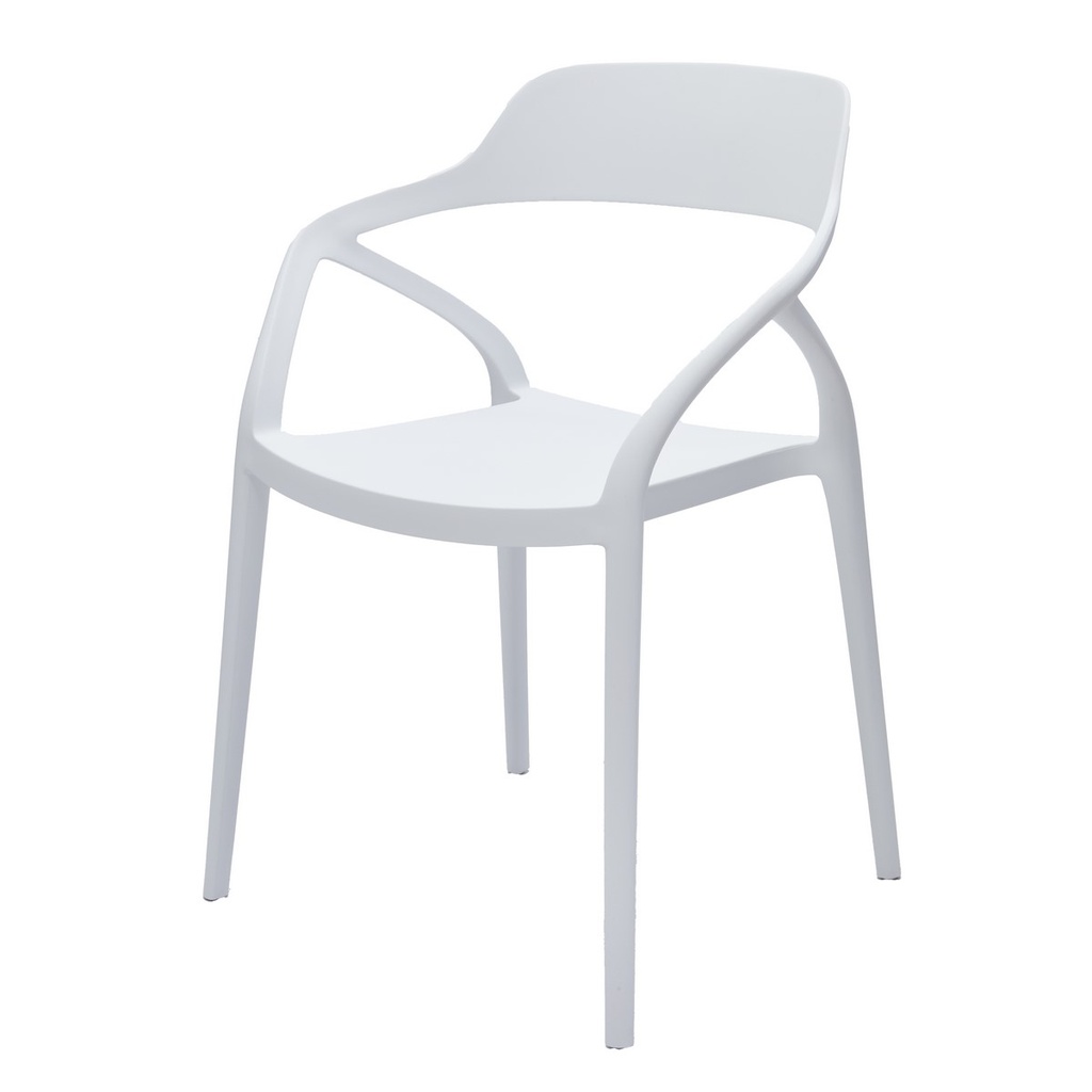 APPOLO PP DINING CHAIR - WHITE