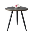 WOODEN SIDE TABLE - BLACK