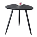 WOODEN SIDE TABLE - BLACK