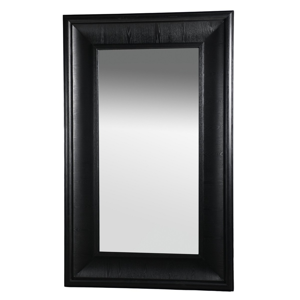 BLACK WALNUT RECTANGLE FLOOR MIRROR - OAK VENEER/MDF