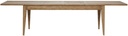 BOSQUET DOUBLE EXT DINING TABLE - RUSTIC LIGHT
