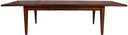 BOSQUET DOUBLE EXT DINING TABLE - RUSTIC DARK