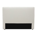 VOUGE WITH PIPED EDGE DOUBLE/QUEEN HEADBOARD - BOUCLE