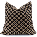 SNUGG & CO  CUSHION COVER - CYMBAL BLACK & GOLD