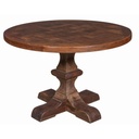 HEIRLOOM SOLID TEAK DINING TABLE