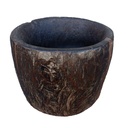 ANTIQUE WOODEN SPICE BOWL