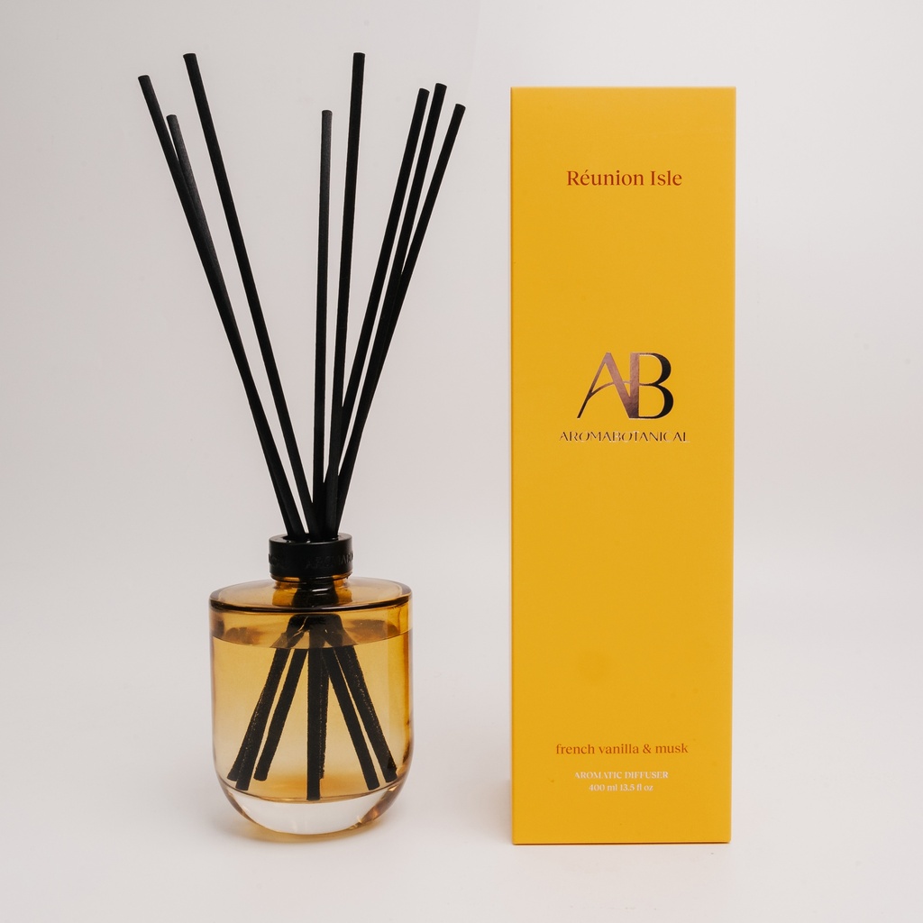 AB CORE DIFFUSER 400ml REUNION ISLE - FRENCH VANILLA & MUSK