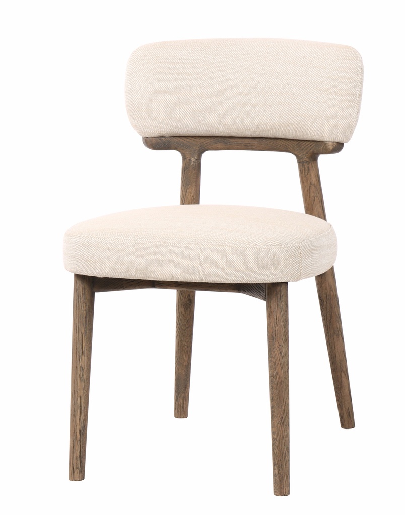WILLOW DINING CHAIR IN NATURAL LINEN