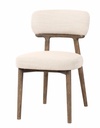 WILLOW DINING CHAIR IN NATURAL LINEN